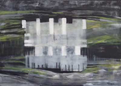 Transparantie, is het een droom – acryl op canvas – 80 x 100 cm