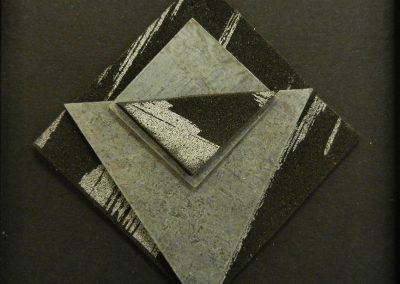 Without title - metal and rubber - 10 x 10 cm
