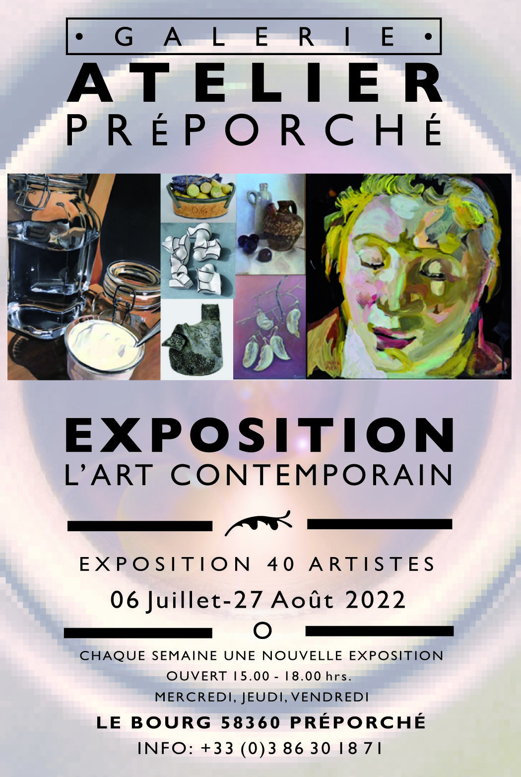 Poster expo in Frankrijk 2022